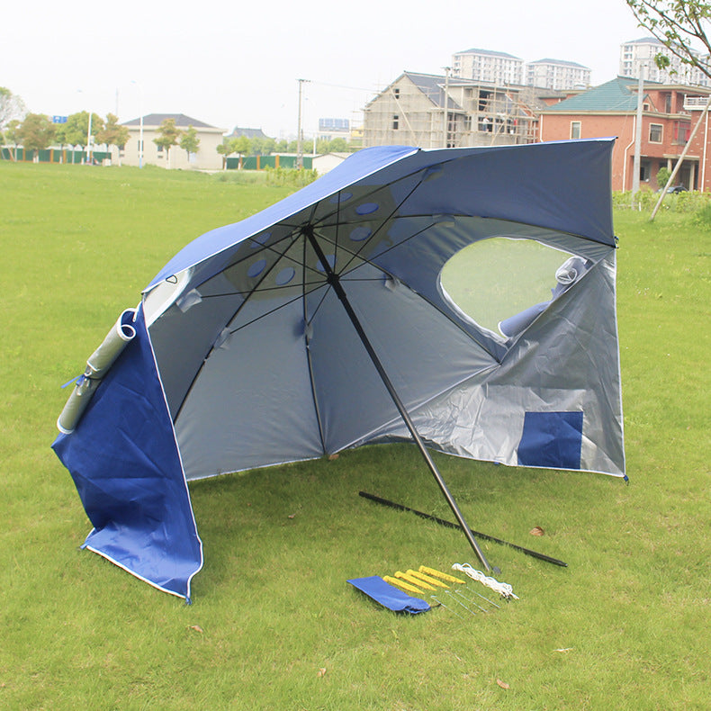 Breathable windproof outdoor tent umbrella beach umbrella