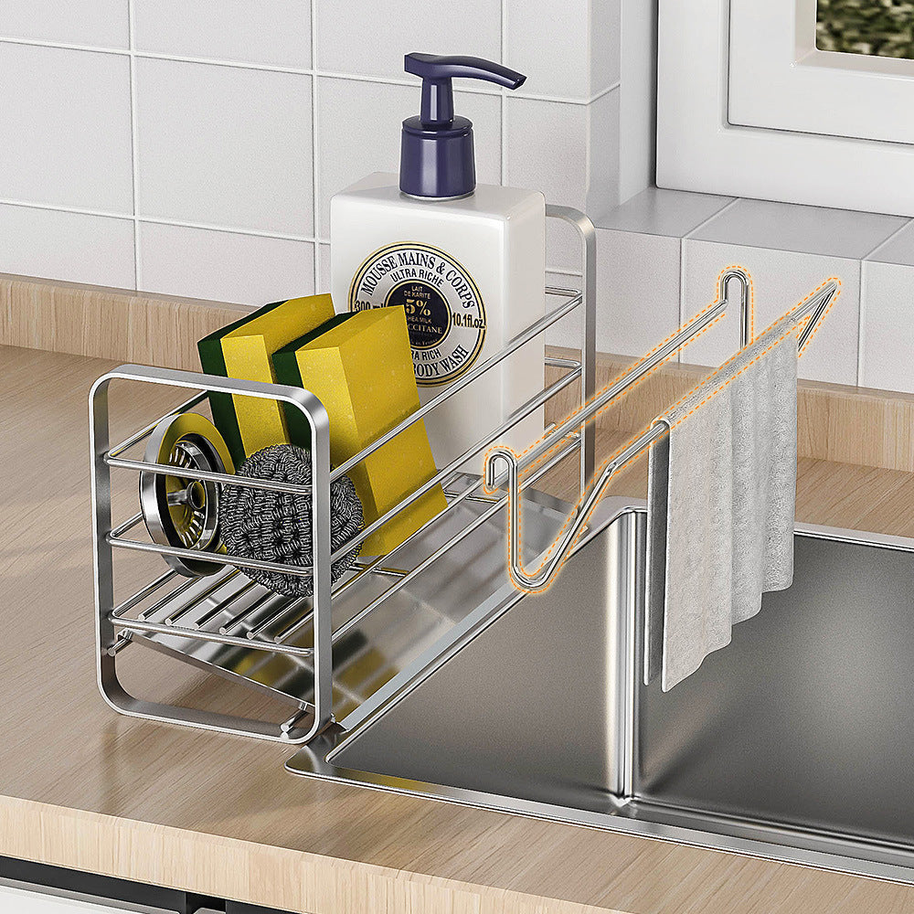 Stainless steel draining rack